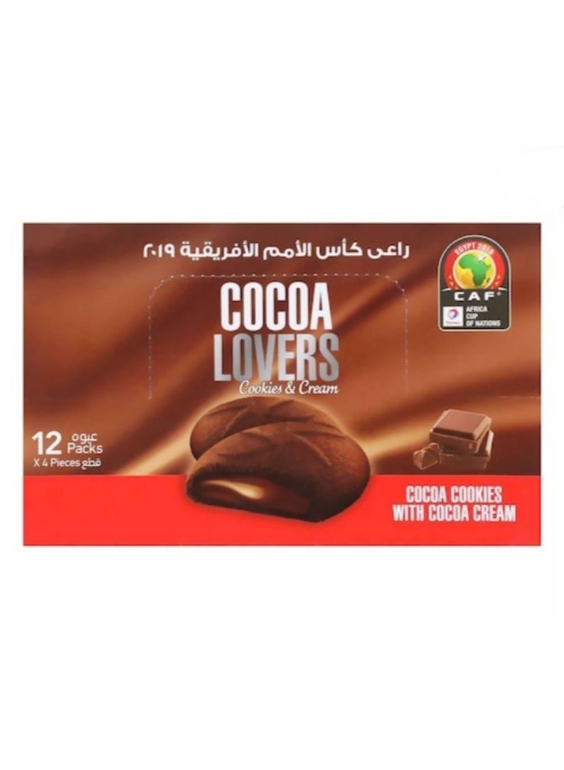 كوكو لوفرز كوكو لافرز بسكويت ساندوتش - 45 جم - 12 قطعة - Image 1